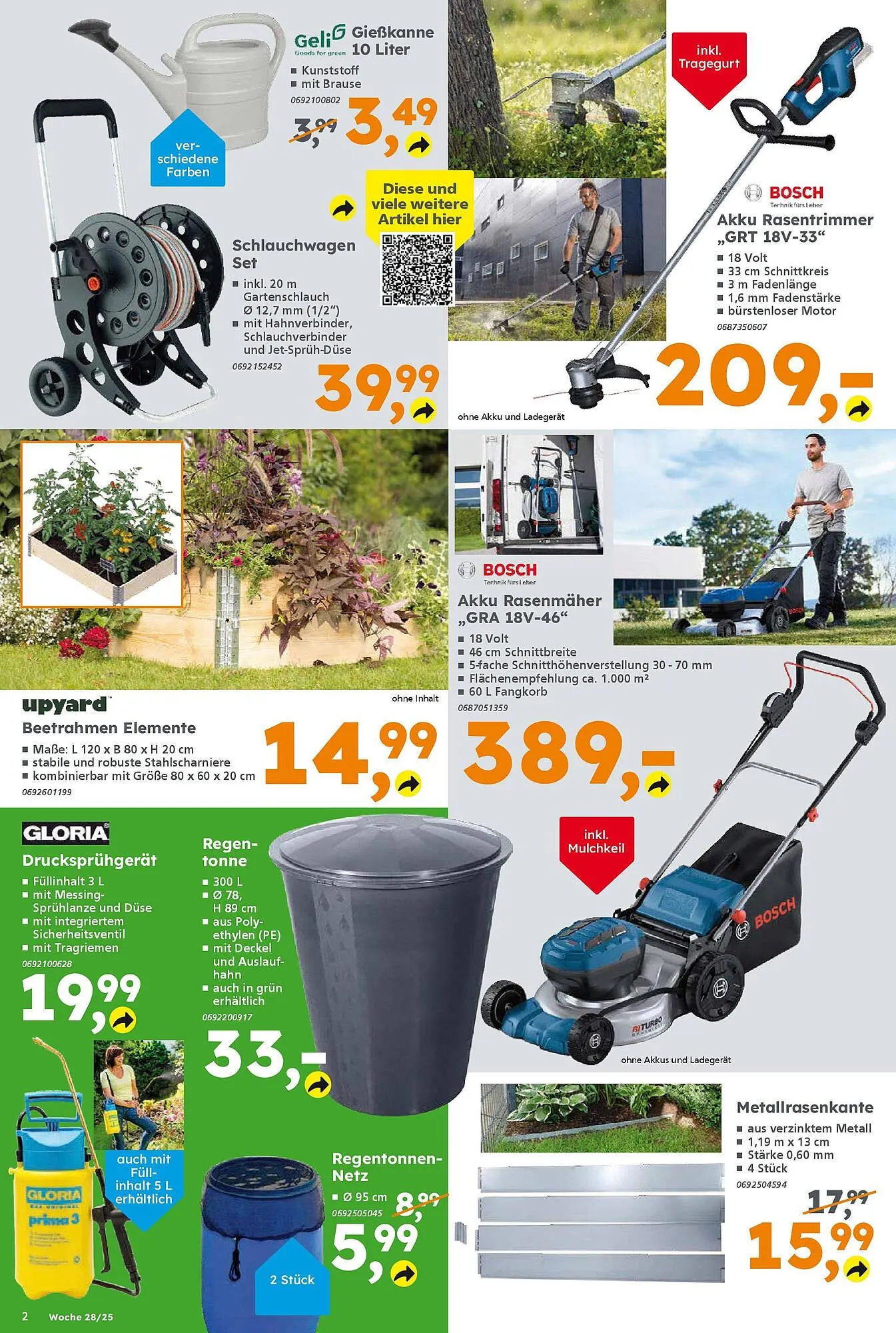 Globus Baumarkt Prospekt von 6. Juli bis 12. Juli 2025 - Prospekt seite 2