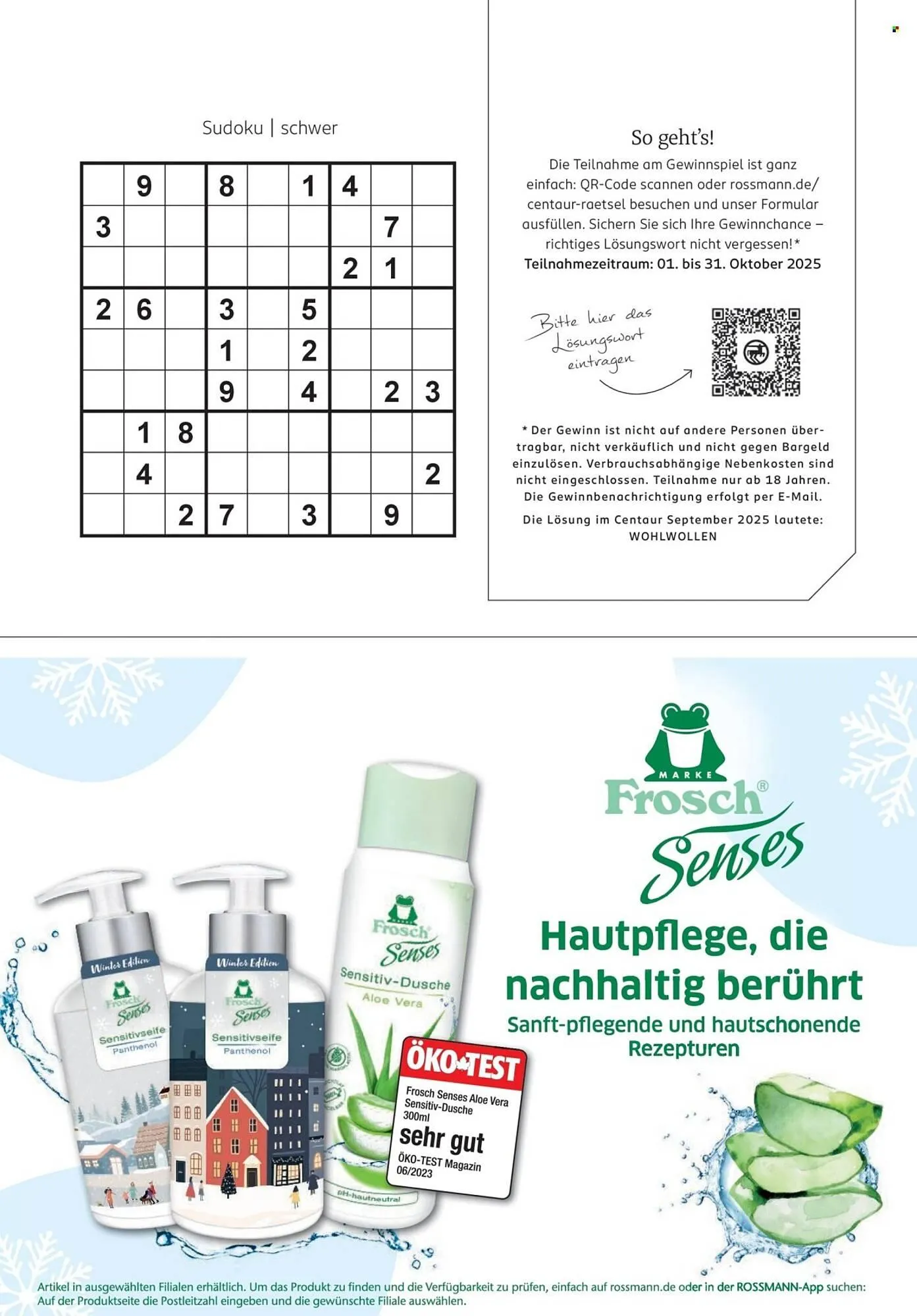 Rossmann Prospekt von 1. Oktober bis 31. Oktober 2025 - Prospekt seite 93