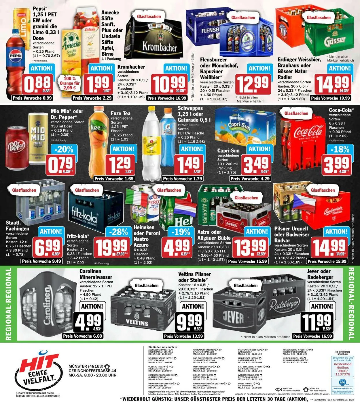 Hit - Münster von 30. Juni bis 5. Juli 2025 - Prospekt seite 19