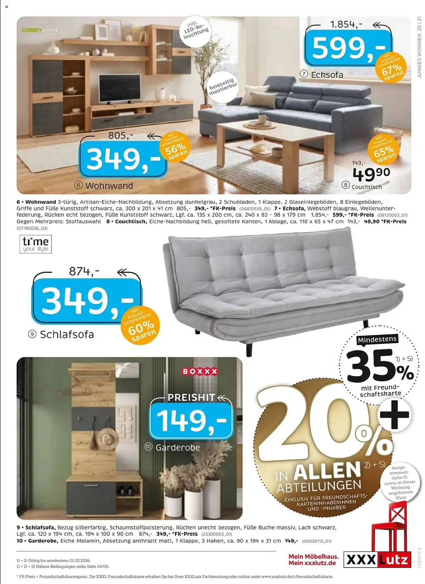 XXXLutz Prospekt von 18. Januar bis 1. Februar 2026 - Prospekt seite 29