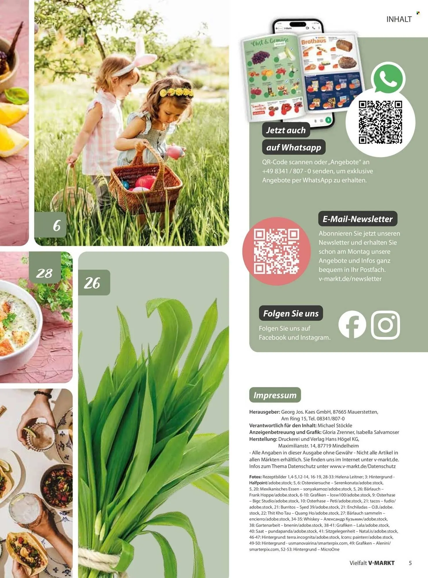 V Markt Magazin von 1. März bis 30. April 2026 - Prospekt seite 5