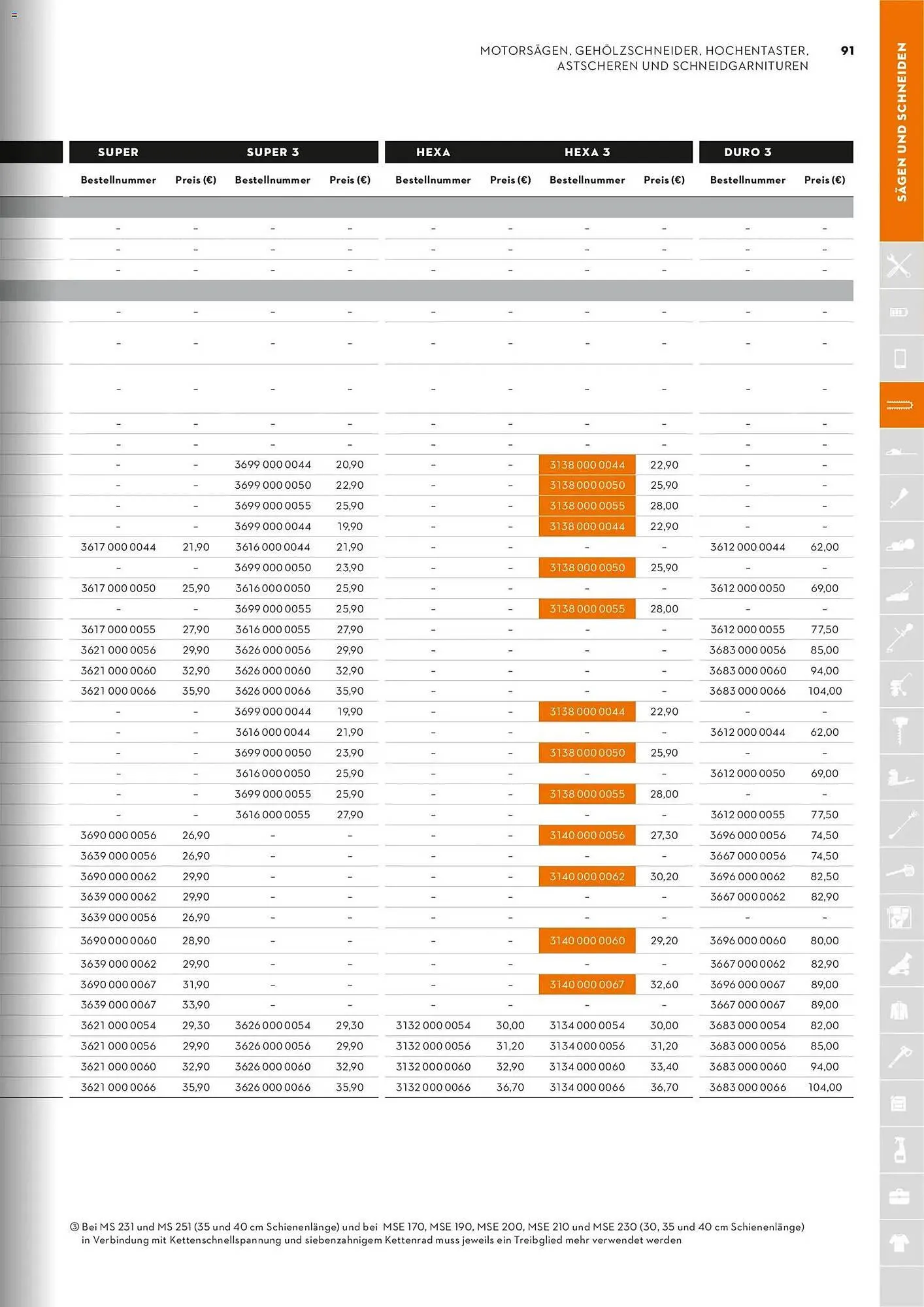 STIHL Prospekt von 1. Januar bis 31. Dezember 2026 - Prospekt seite 91
