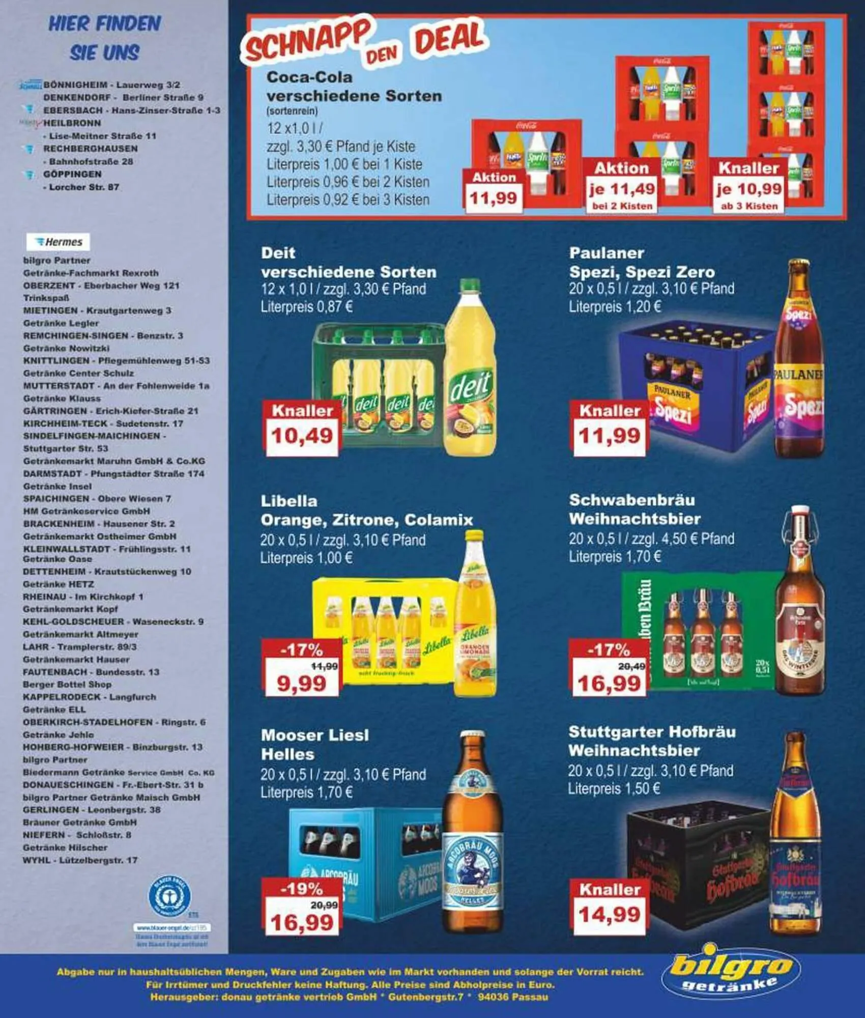 Bilgro Prospekt von 15. Dezember bis 3. Januar 2026 - Prospekt seite 12