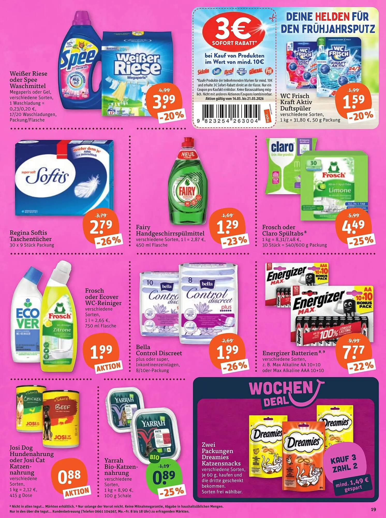 Tegut Prospekt von 20. März bis 21. März 2026 - Prospekt seite 21