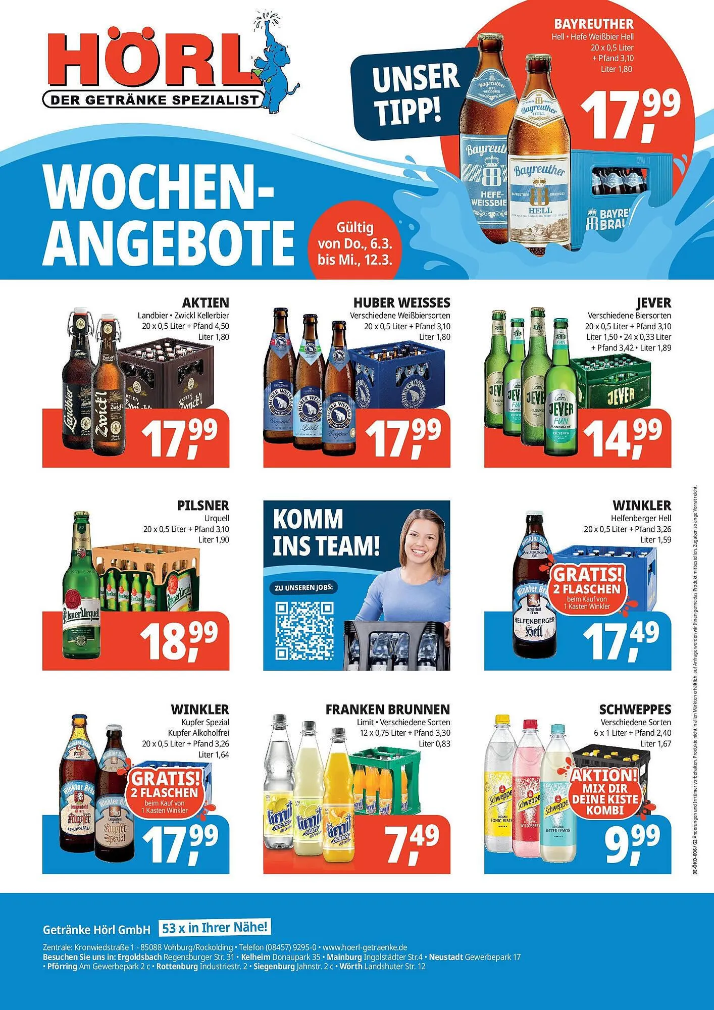 Hörl Getränke Prospekt - 1
