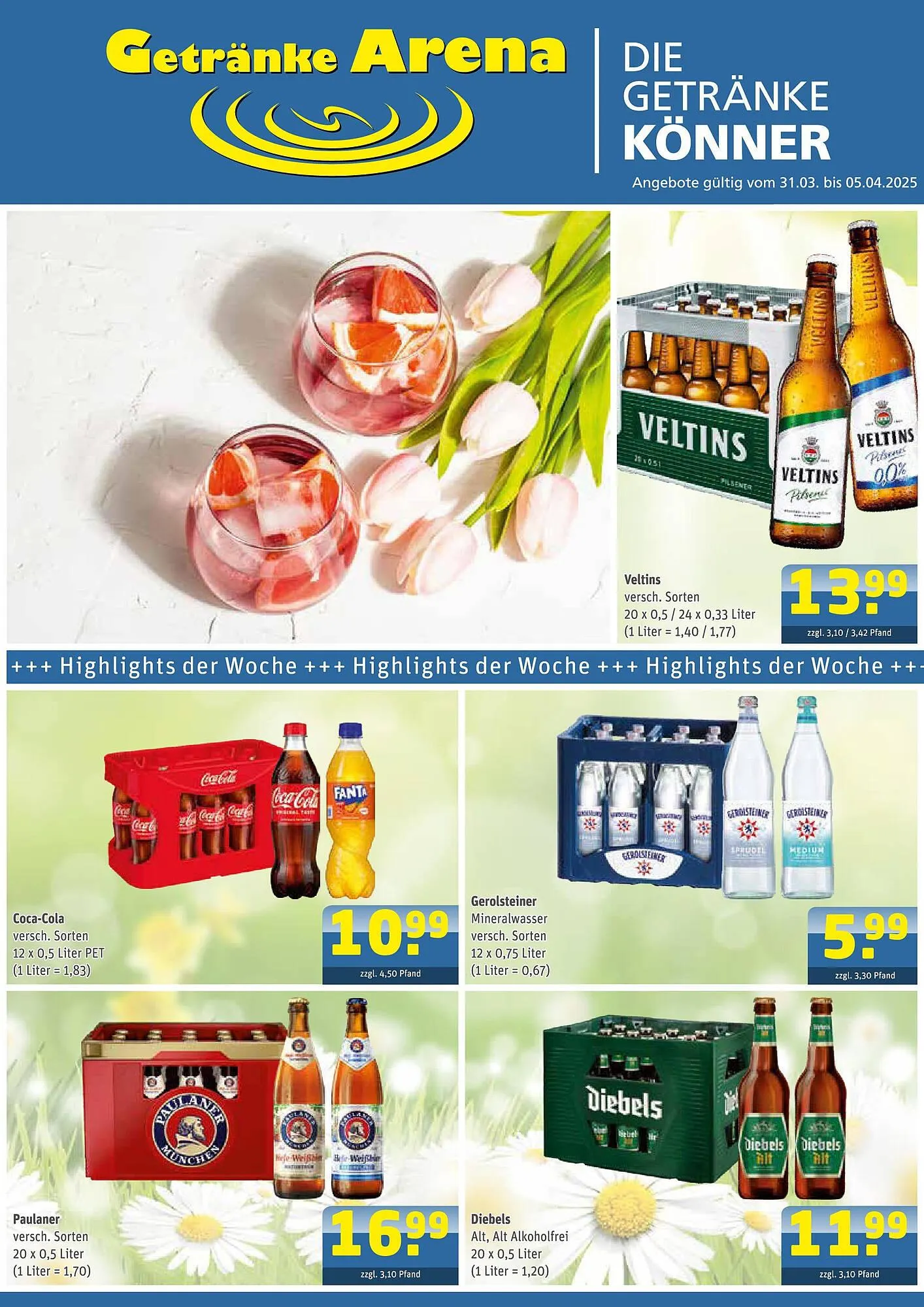 Getränke Arena Prospekt - 1