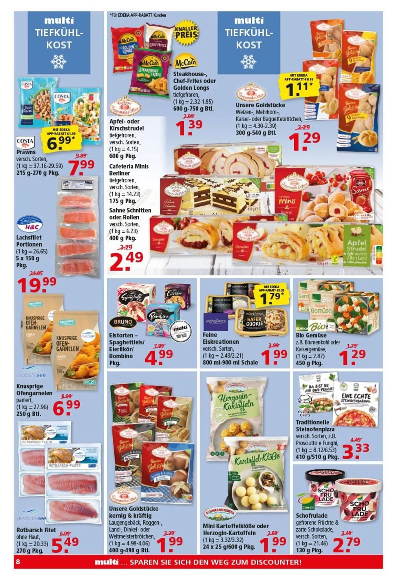 Multi Markt Prospekt von 14. April bis 19. April 2025 - Prospekt seite 8
