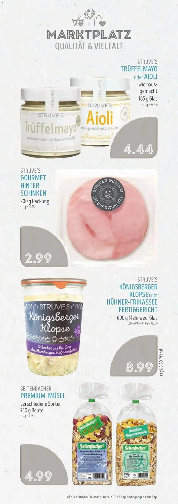 Edeka Struve Prospekt von 16. März bis 21. März 2026 - Prospekt seite 19