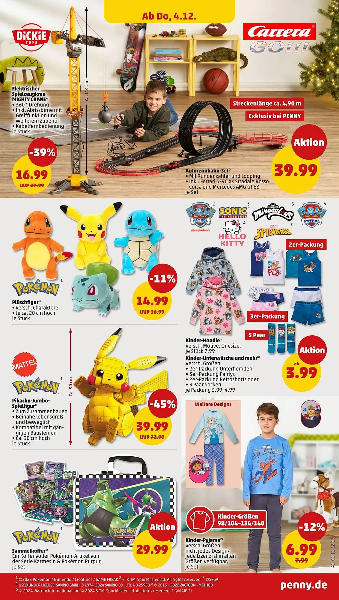 PENNY Prospekt von 1. Dezember bis 6. Dezember 2025 - Prospekt seite 45