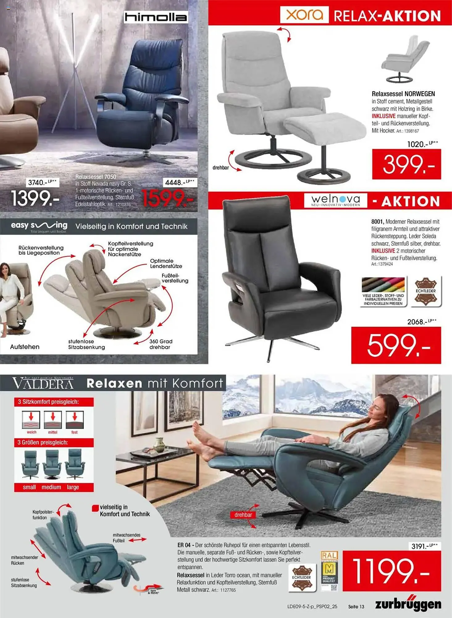 Zurbrüggen Prospekt von 20. September bis 18. Oktober 2025 - Prospekt seite 13