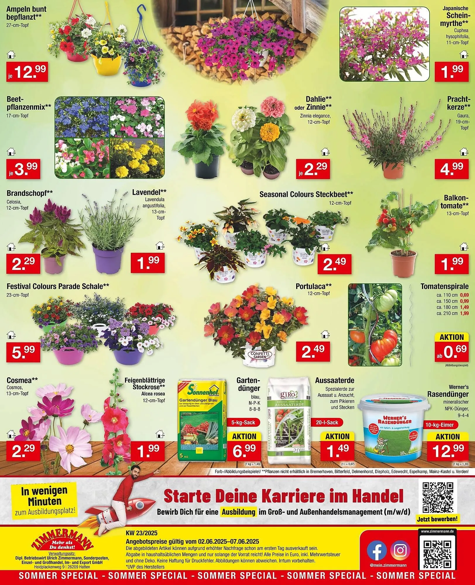 Zimmermann Prospekt von 2. Juni bis 7. Juni 2025 - Prospekt seite 12