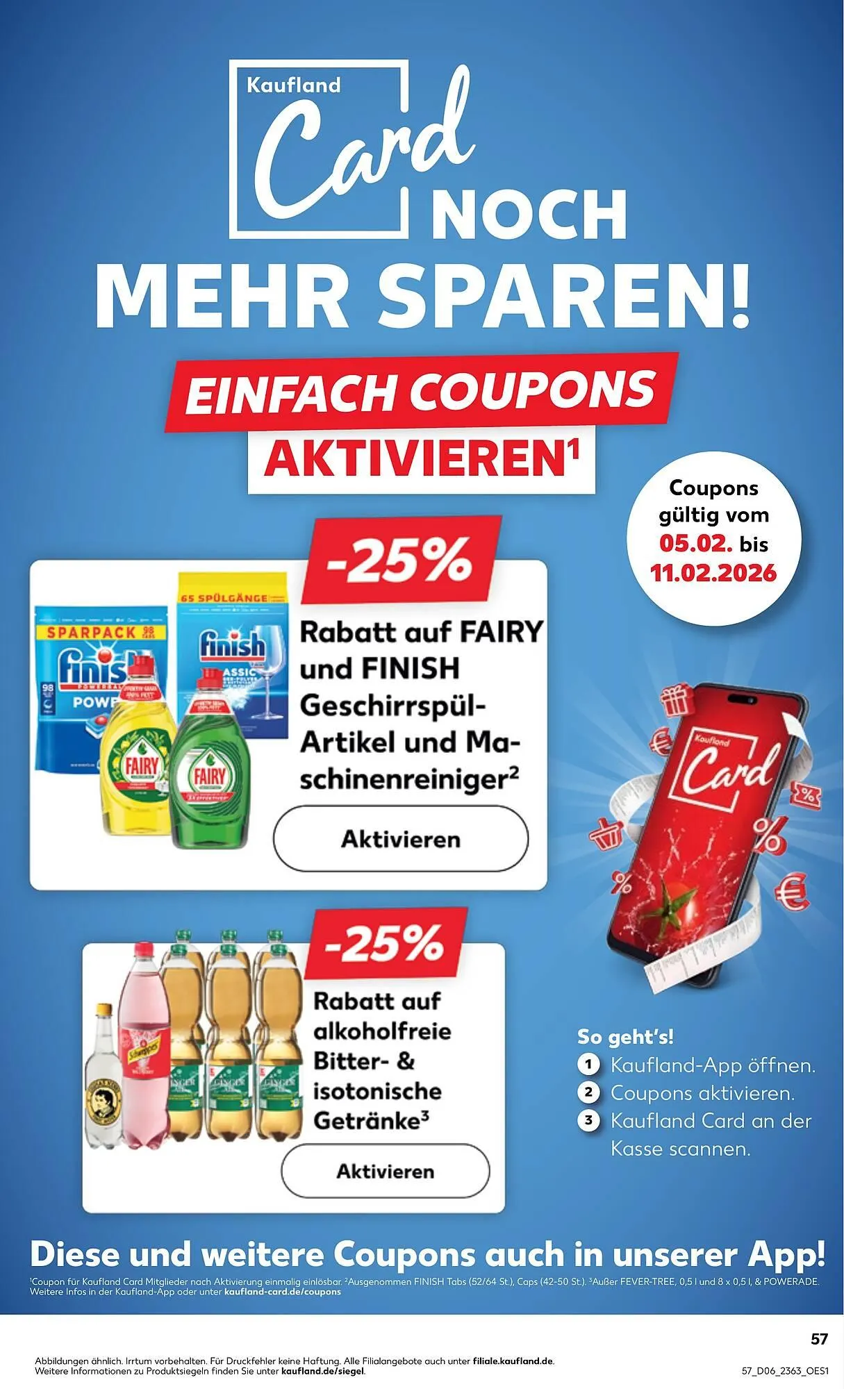 Kaufland Prospekt von 5. Februar bis 11. Februar 2026 - Prospekt seite 57