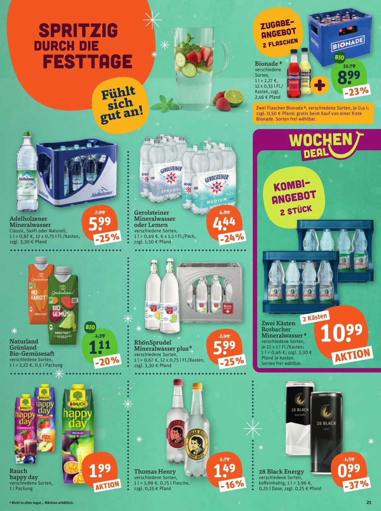 Tegut Aktueller Prospekt von 8. Dezember bis 14. Dezember 2025 - Prospekt seite 23