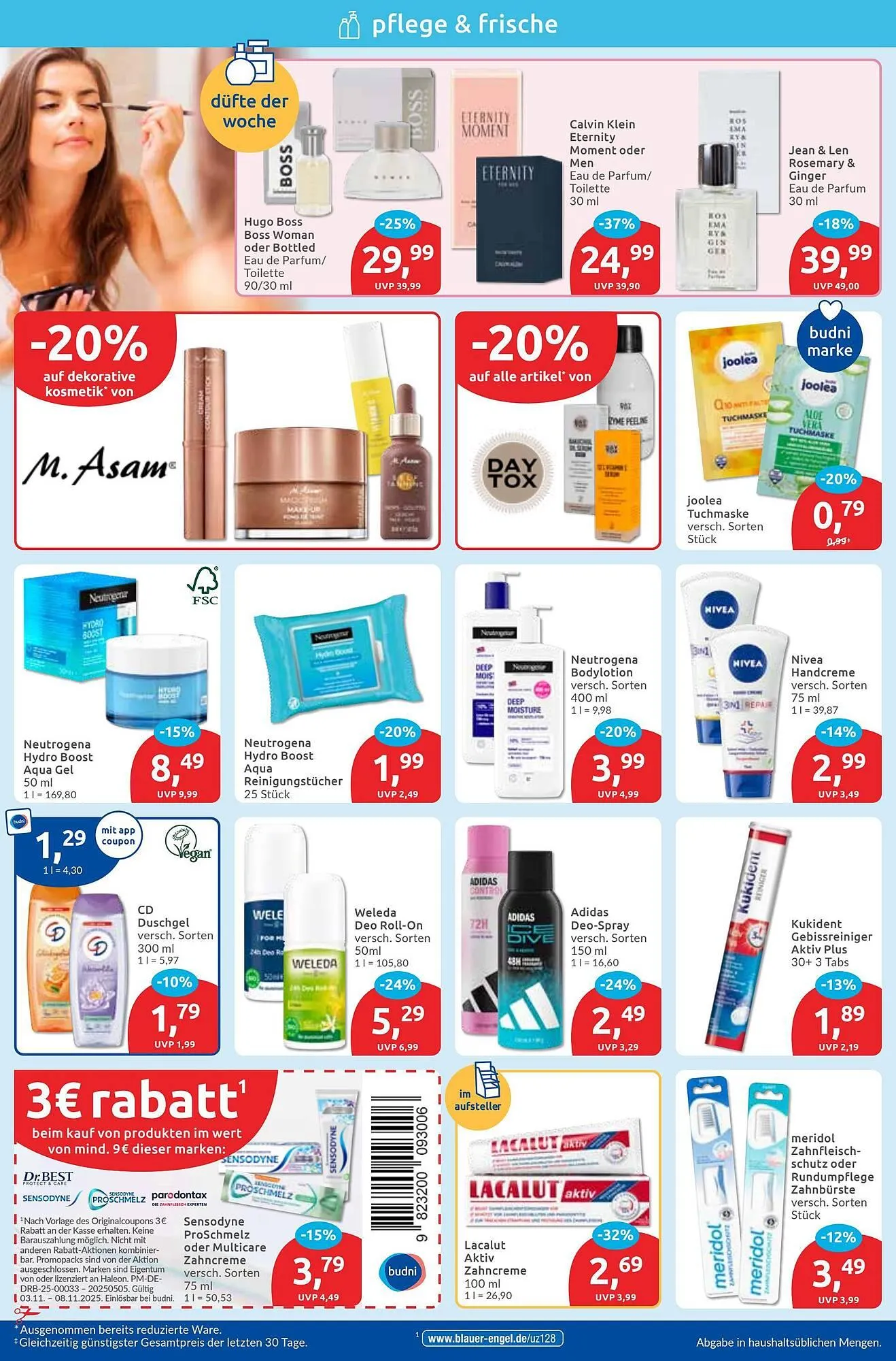 Budni Prospekt von 3. November bis 8. November 2025 - Prospekt seite 2