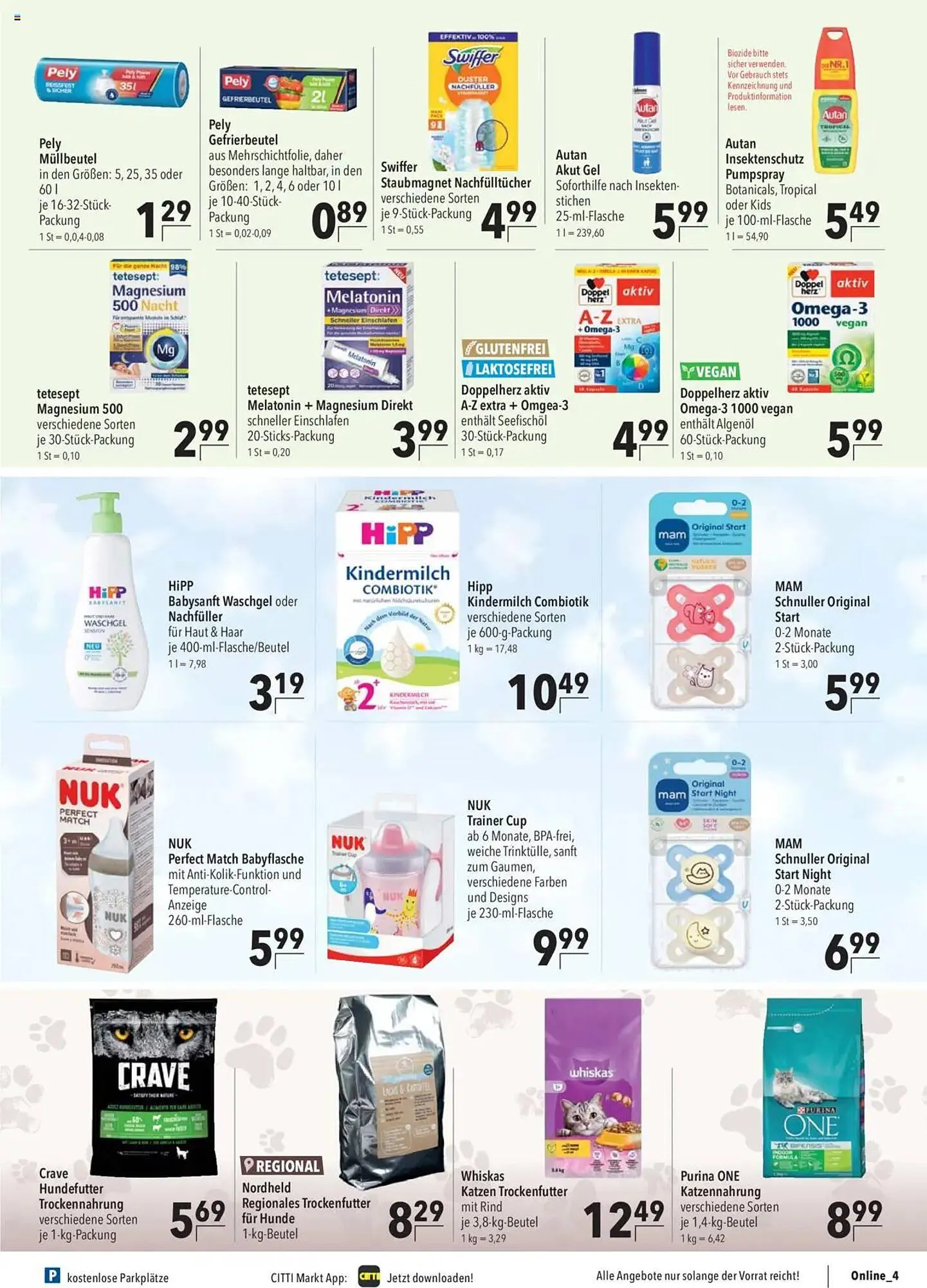 CITTI Markt Prospekt von 13. August bis 19. August 2025 - Prospekt seite 17
