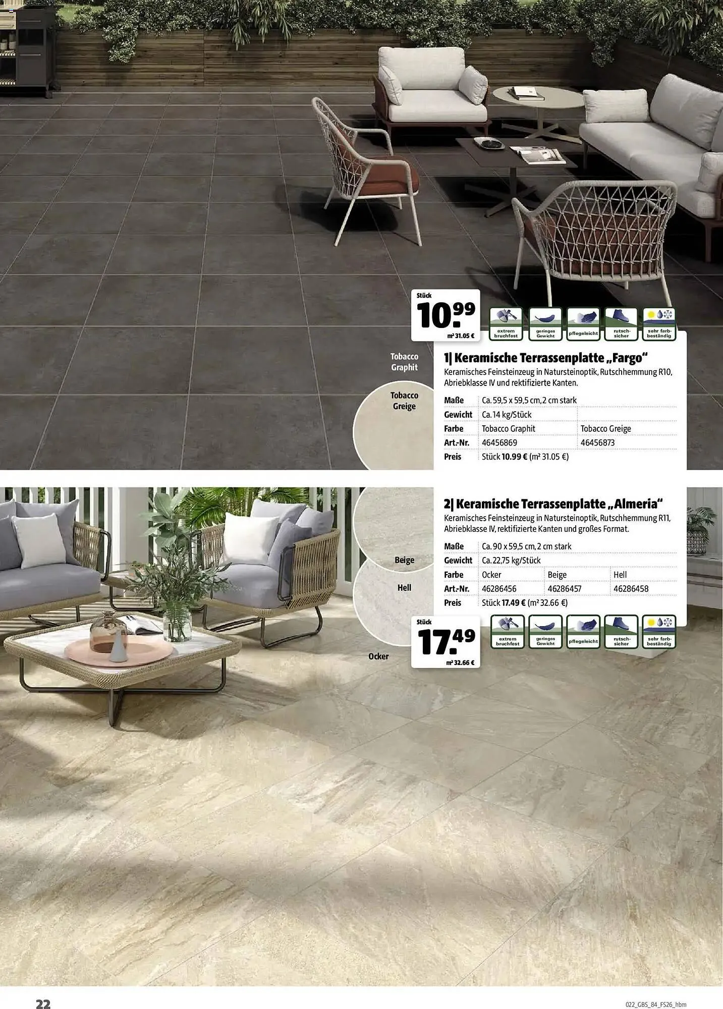 Hagebau Prospekt von 2. März bis 31. Dezember 2026 - Prospekt seite 22