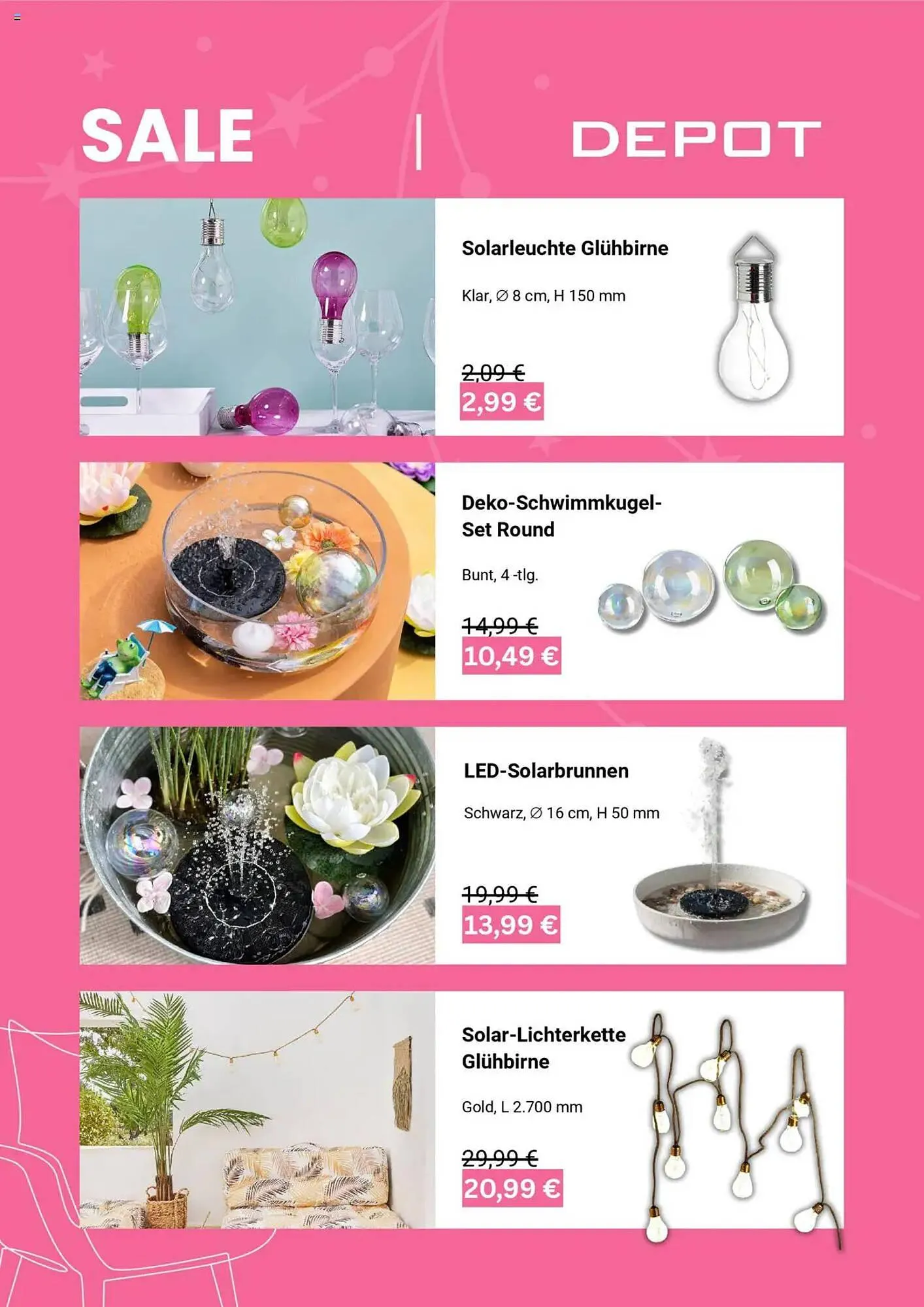 Depot Prospekt von 3. Juni bis 7. Juli 2025 - Prospekt seite 3