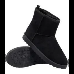 Boots mit Ziernähten Janina, Innenfleece