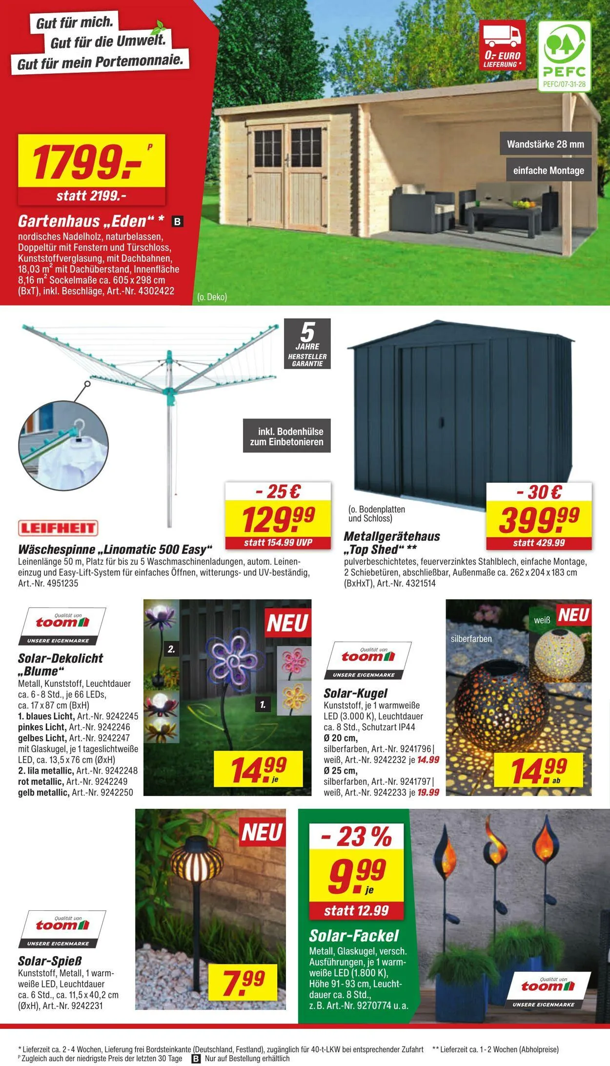 toom Baumarkt Aktueller Prospekt von 26. Mai bis 9. Juni 2025 - Prospekt seite 8