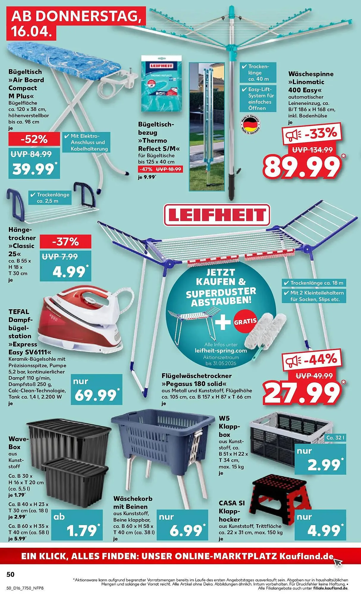 Kaufland Prospekt von 12. April bis 15. April 2026 - Prospekt seite 62