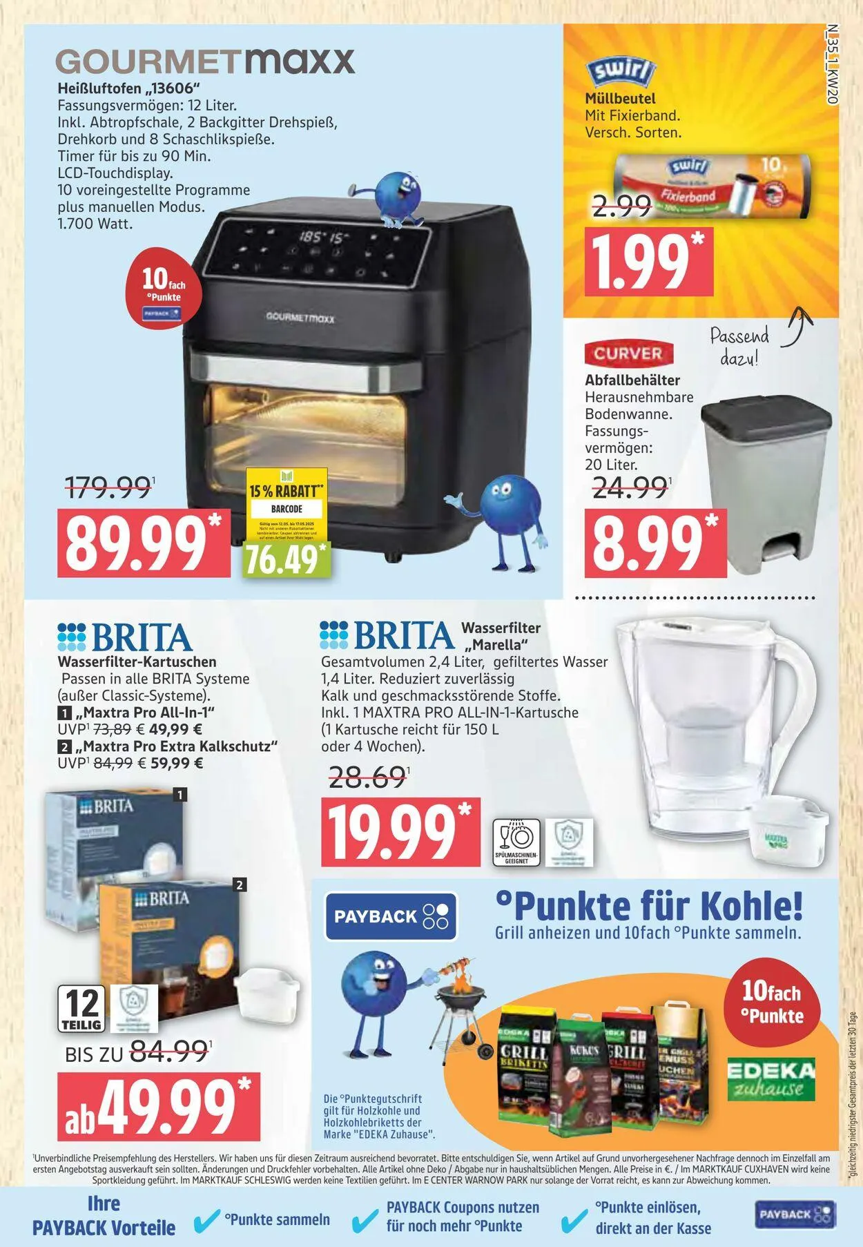 Marktkauf Aktueller Prospekt von 12. Mai bis 17. Mai 2025 - Prospekt seite 35