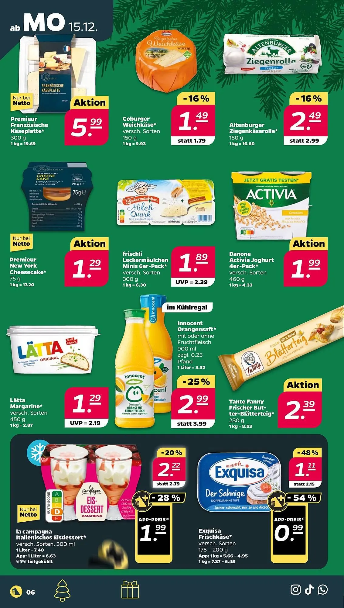 NETTO Prospekt von 15. Dezember bis 20. Dezember 2025 - Prospekt seite 6