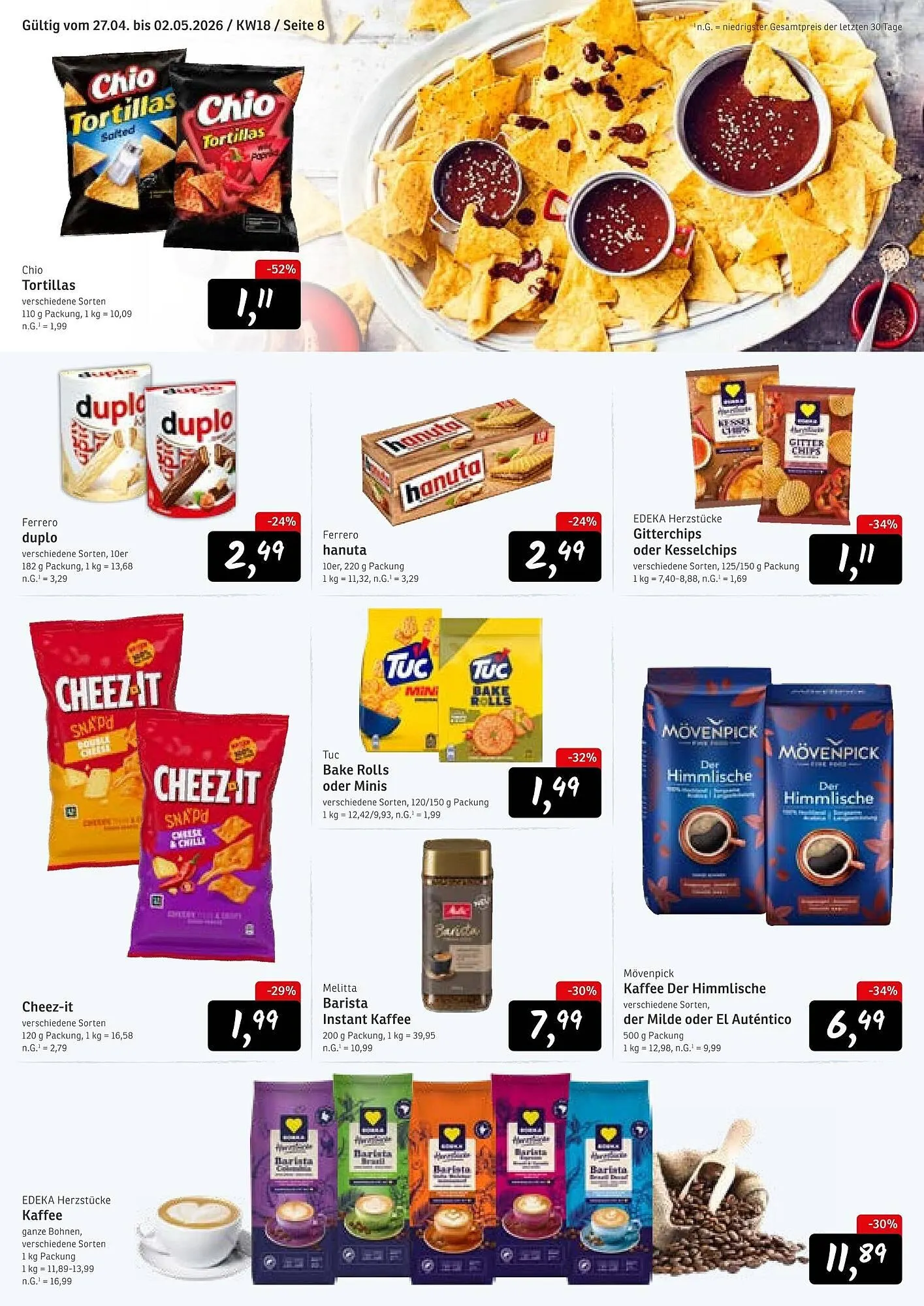 KONSUM Prospekt von 27. April bis 2. Mai 2026 - Prospekt seite 8