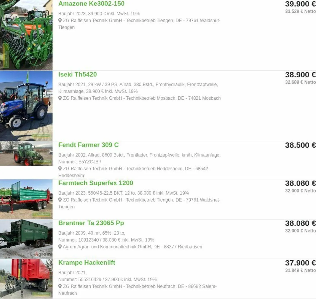 ZG Raiffeisen Aktueller Prospekt von 31. März bis 9. April 2025 - Prospekt seite 10