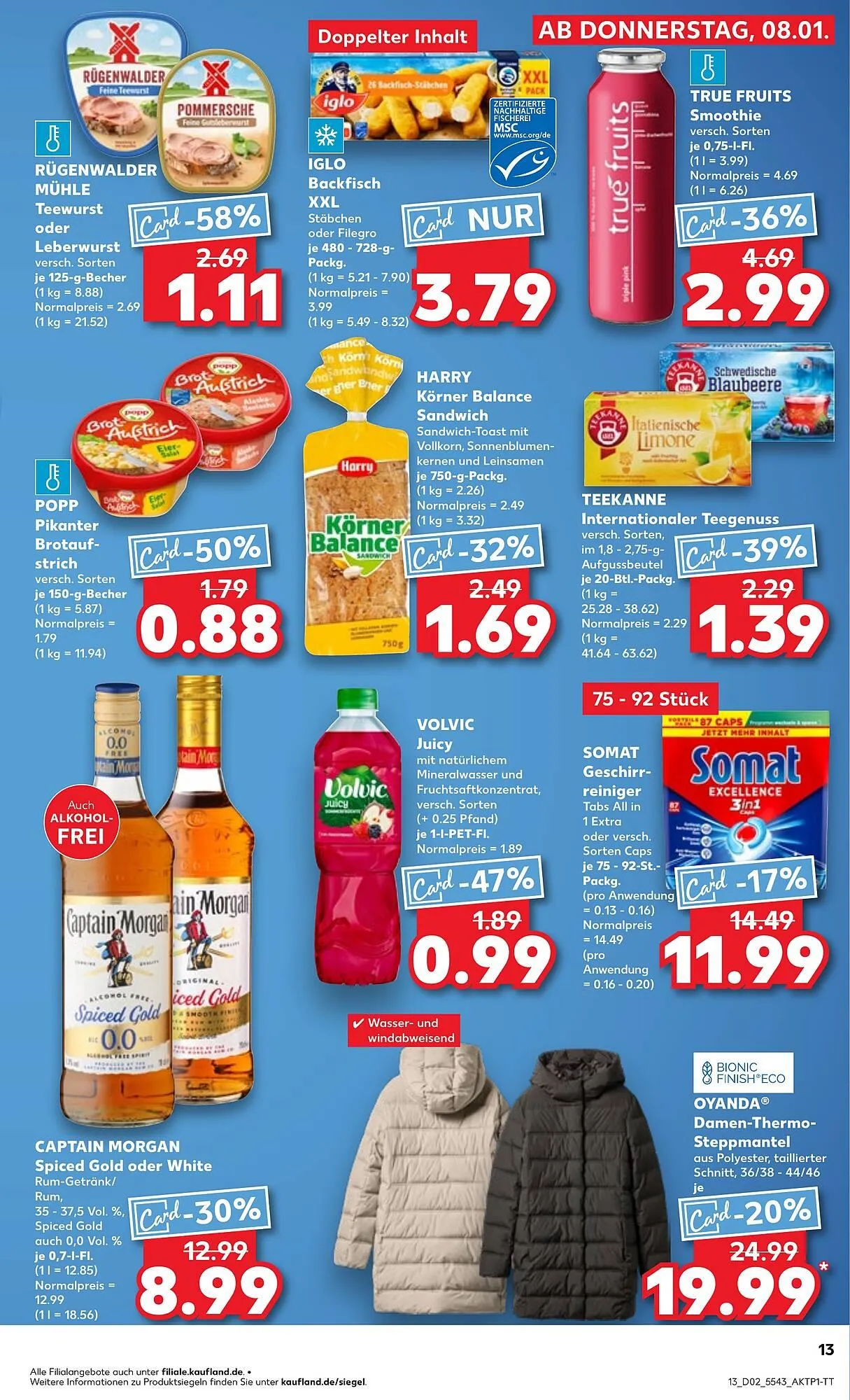 Kaufland Prospekt von 8. Januar bis 14. Januar 2026 - Prospekt seite 13