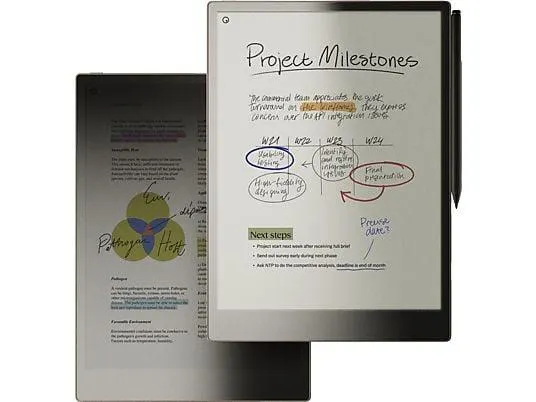 REMARKABLE RM81C-1000NW Paper Pro + MarkerPlus Grafiktablet, Schwarz