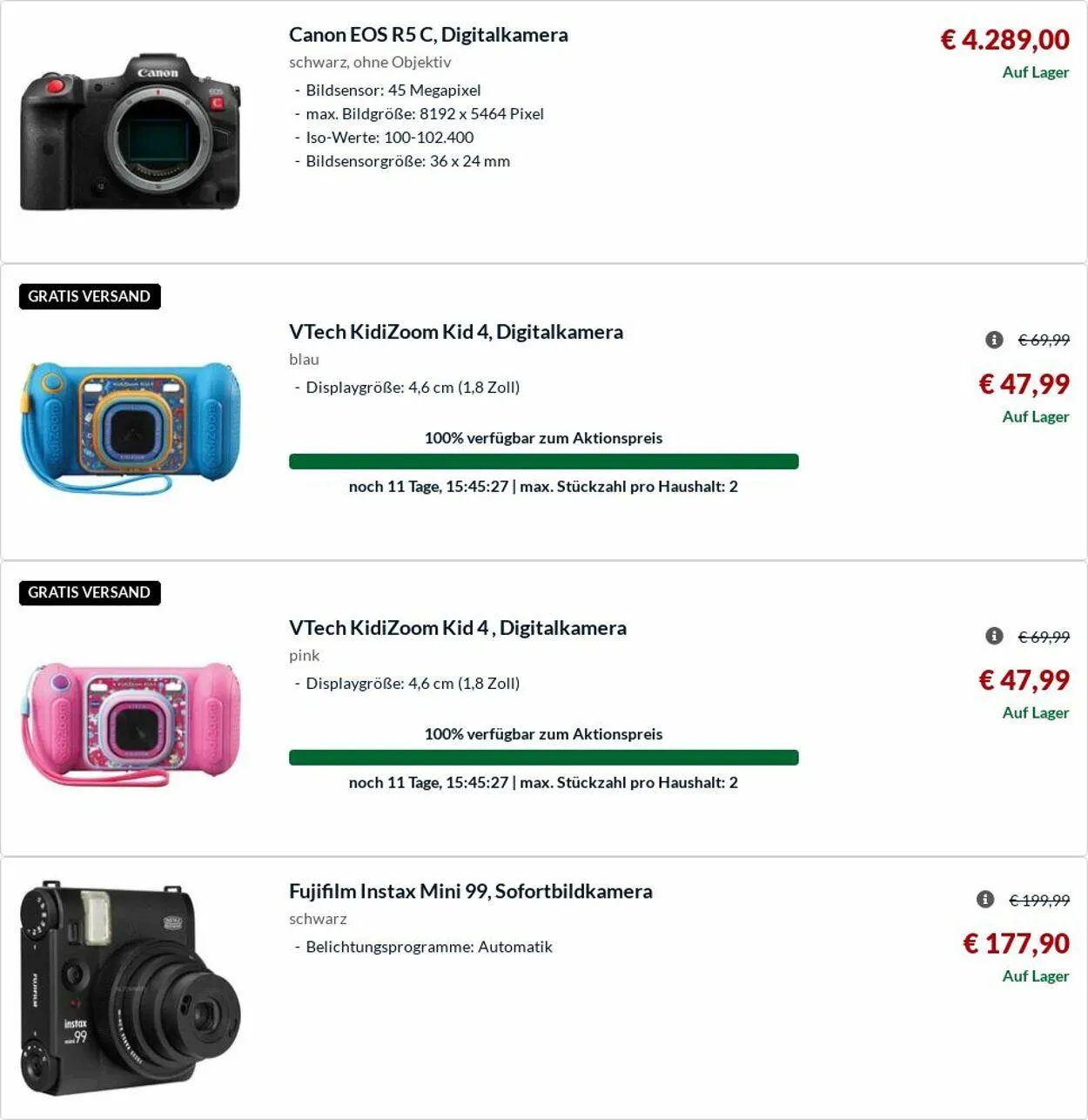 Alternate von 19. Mai bis 28. Mai 2025 - Prospekt seite 65