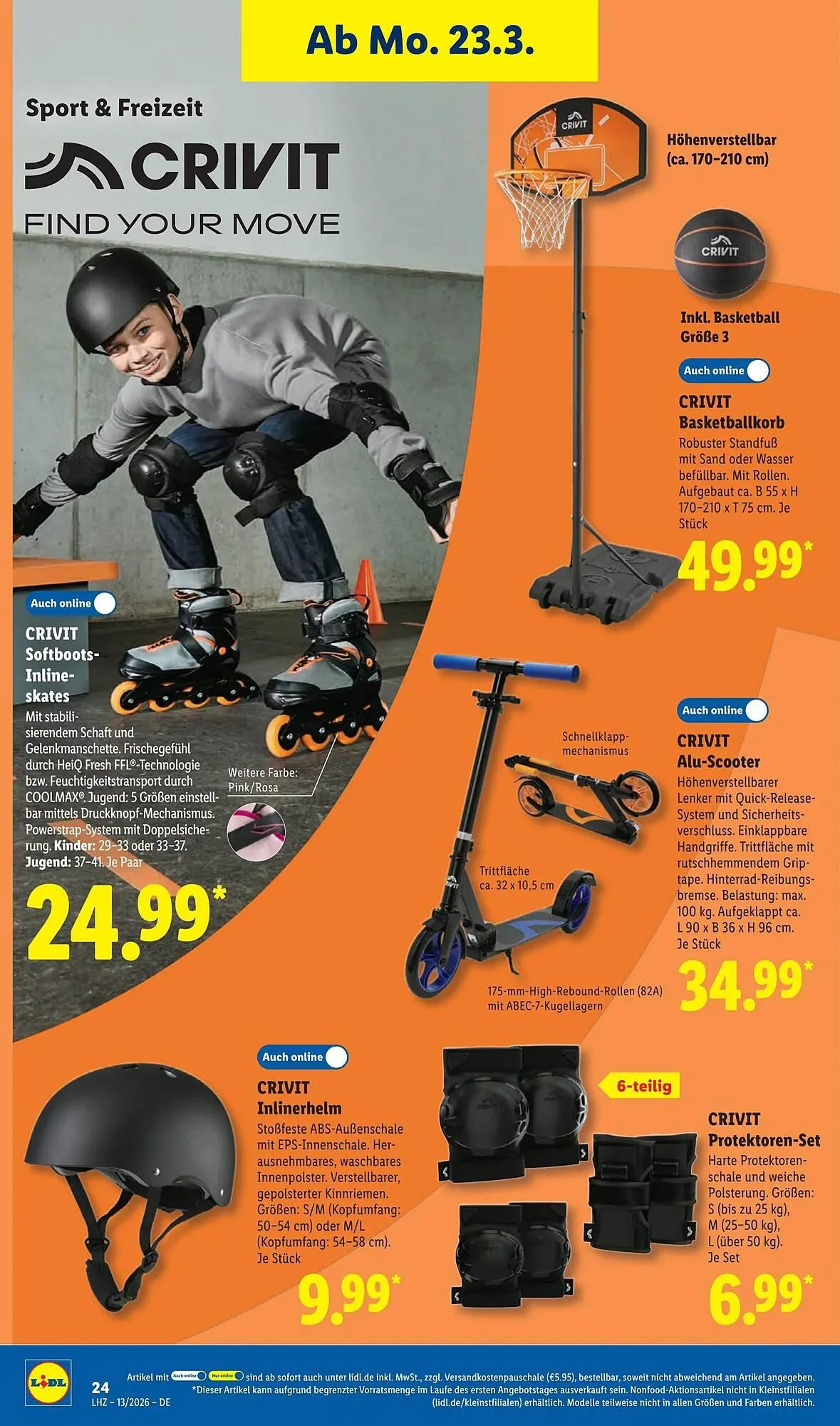 Lidl Prospekt von 23. März bis 29. März 2026 - Prospekt seite 44