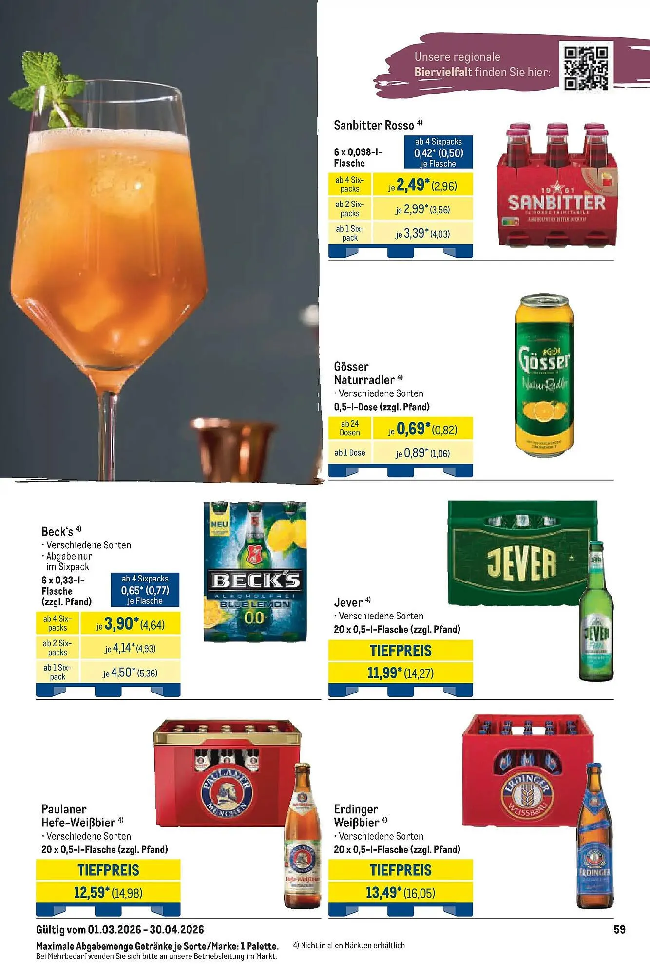 METRO Prospekt von 22. März bis 28. März 2026 - Prospekt seite 59