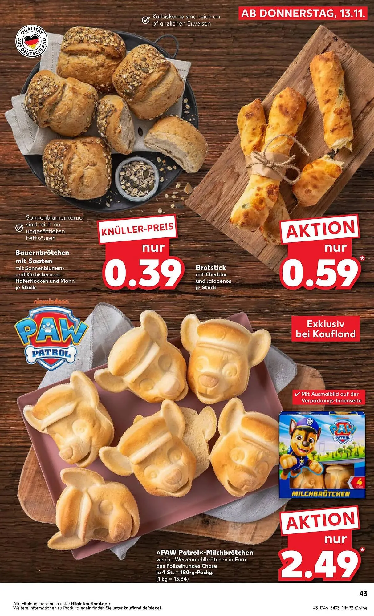 Kaufland Prospekt von 16. November bis 19. November 2025 - Prospekt seite 43