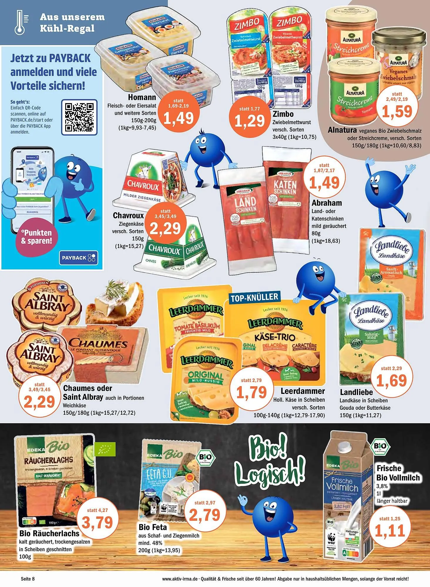 Aktiv Irma Prospekt von 24. März bis 29. März 2025 - Prospekt seite 8