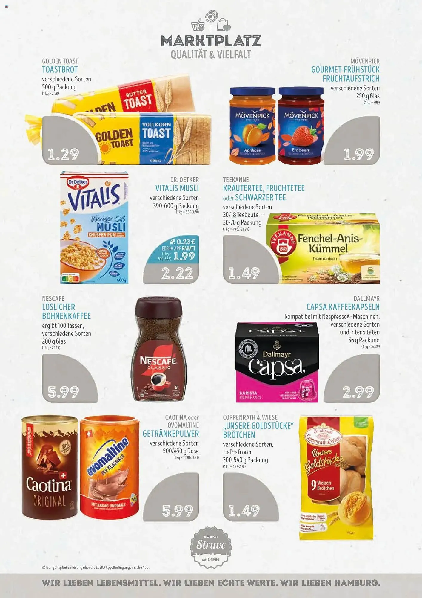 Edeka Struve Prospekt von 16. März bis 21. März 2026 - Prospekt seite 10