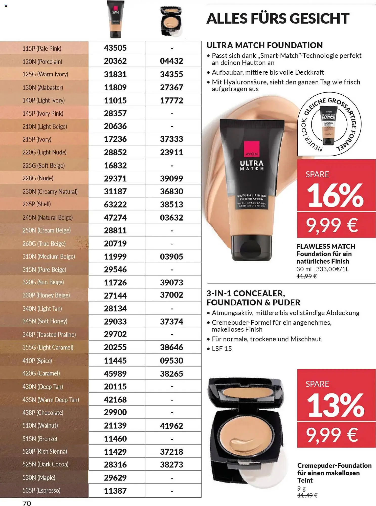 Avon Prospekt von 1. November bis 30. November 2025 - Prospekt seite 72