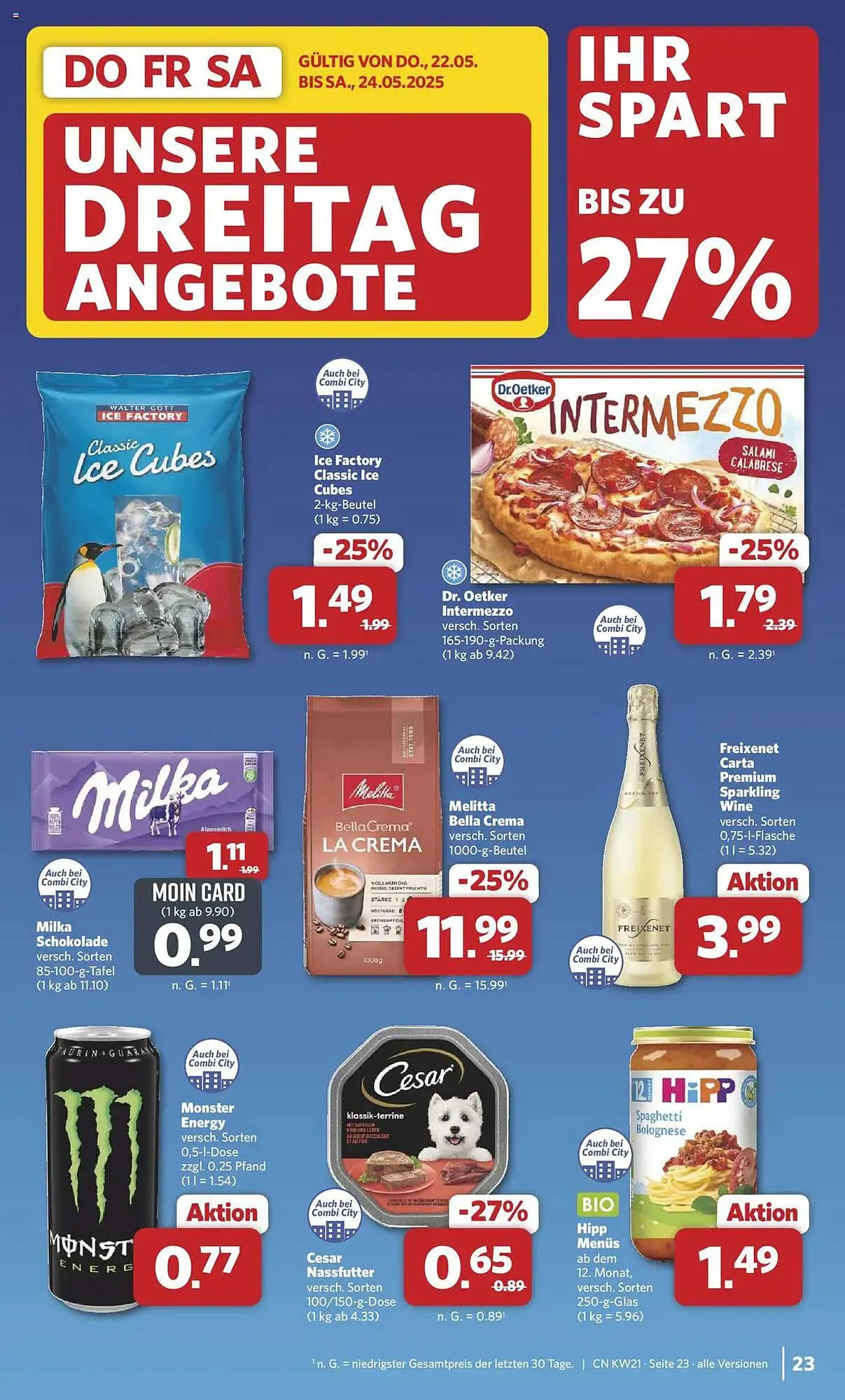 Combi Prospekt von 19. Mai bis 24. Mai 2025 - Prospekt seite 33