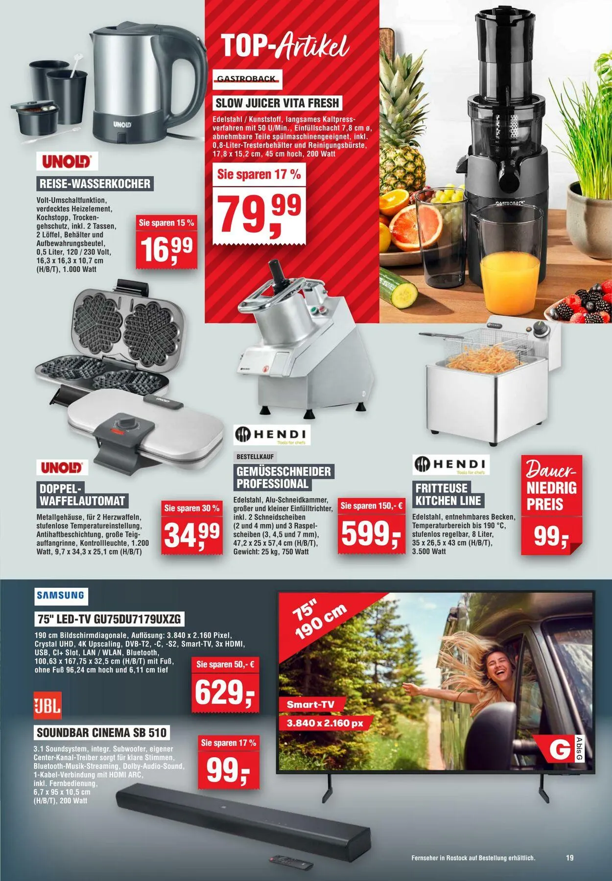 Handelshof von 12. Juni bis 27. Juni 2025 - Prospekt seite 19