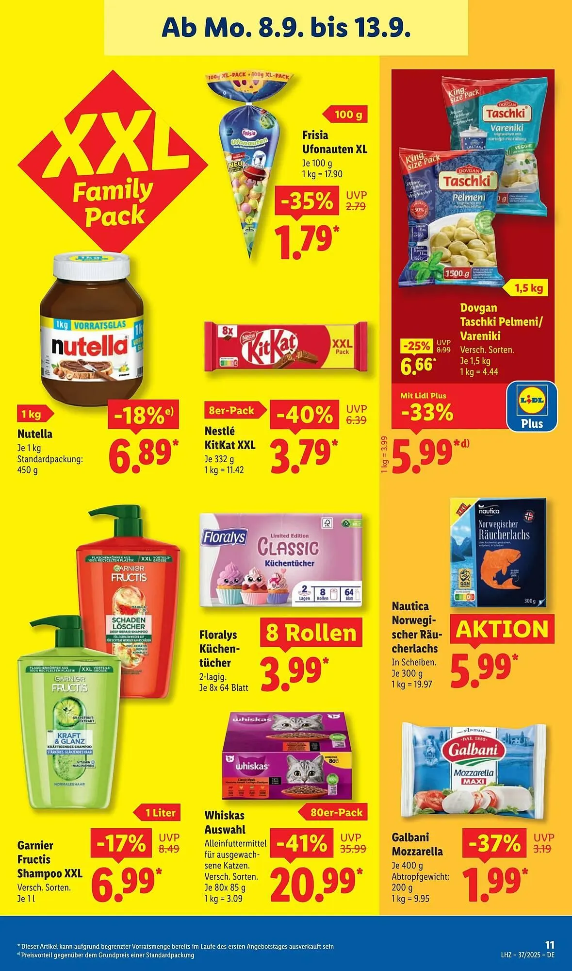 Lidl Prospekt von 8. September bis 14. September 2025 - Prospekt seite 19