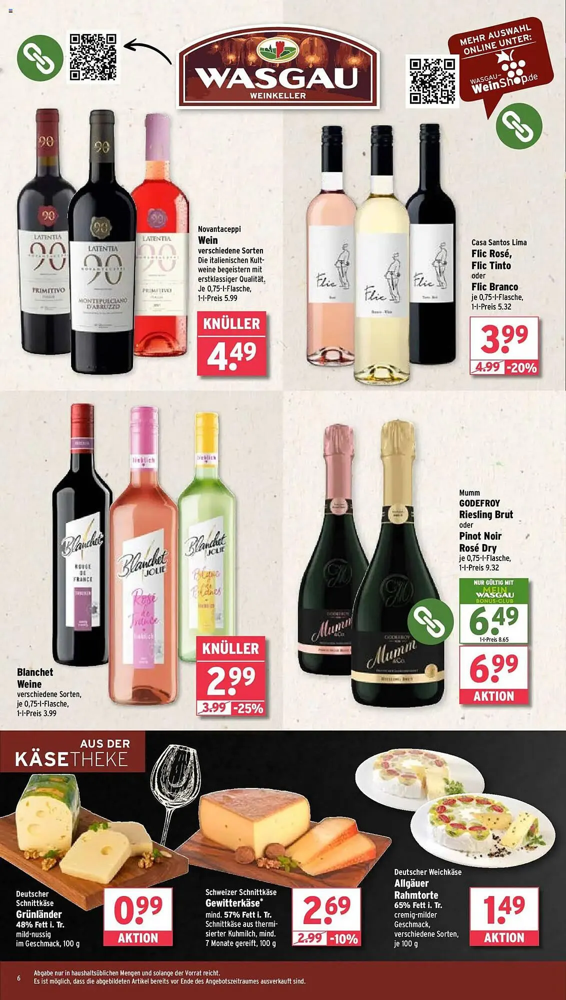 Wasgau Prospekt von 12. Mai bis 17. Mai 2025 - Prospekt seite 6