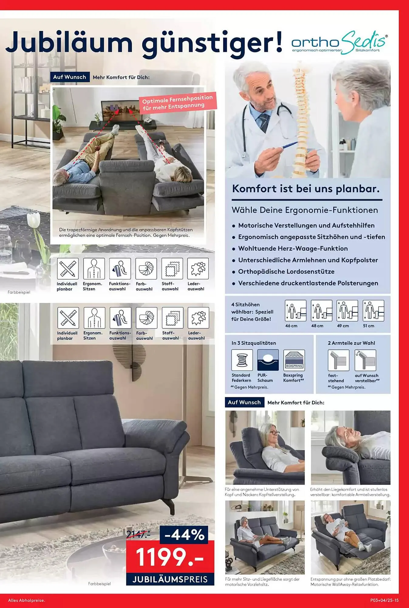 Möbel Rieger Prospekt von 16. Januar bis 23. Januar 2025 - Prospekt seite 15