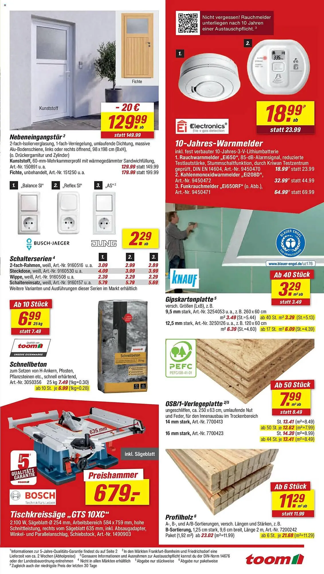 Toom Baumarkt Prospekt von 11. April bis 17. April 2026 - Prospekt seite 17