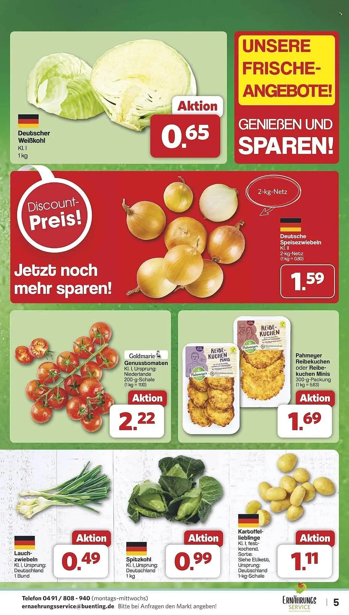 Famila Nord Ost Prospekt von 20. Oktober bis 25. Oktober 2025 - Prospekt seite 5