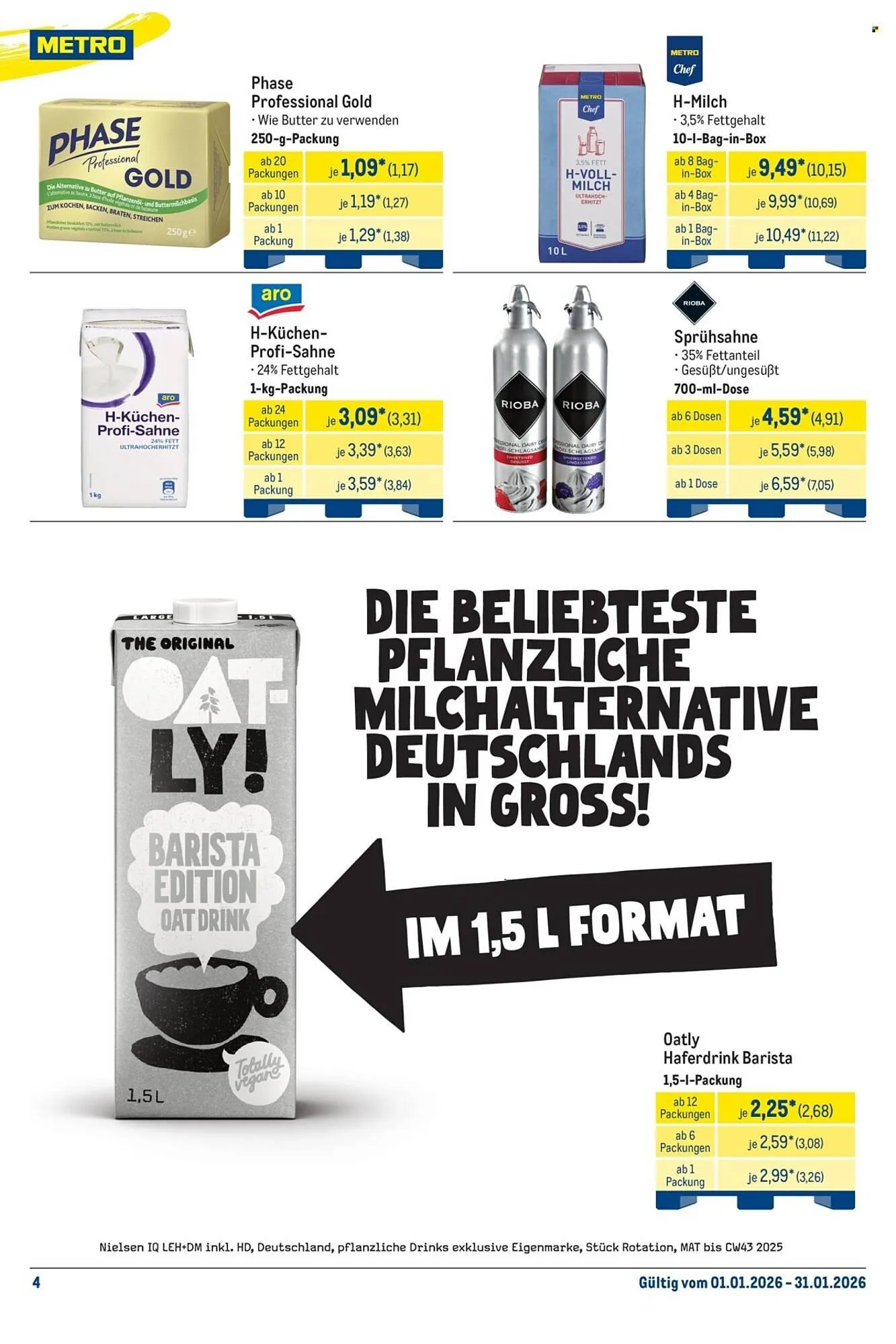 METRO Prospekt von 1. Januar bis 31. Januar 2026 - Prospekt seite 4