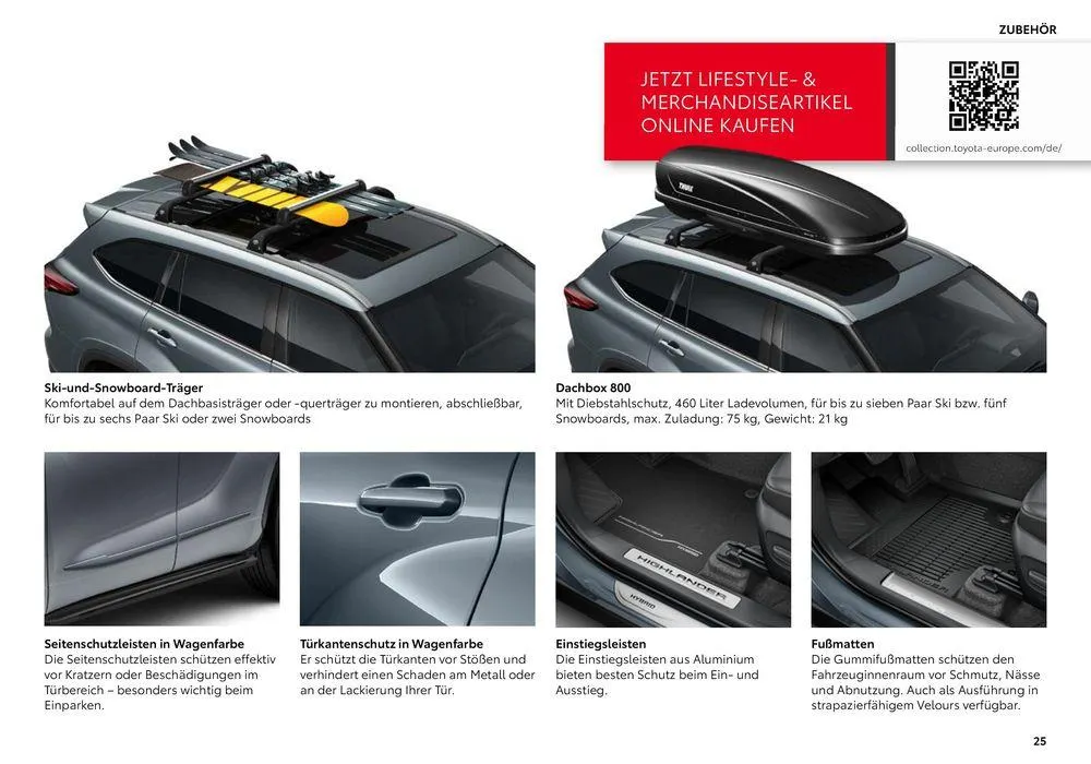 Toyota Highlander von 1. Juli bis 1. Juli 2025 - Prospekt seite 25