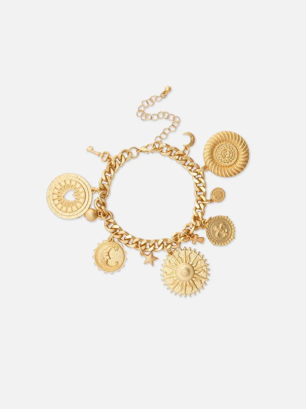 „Rita Ora“ Armband mit Himmelskörper-Anhänger