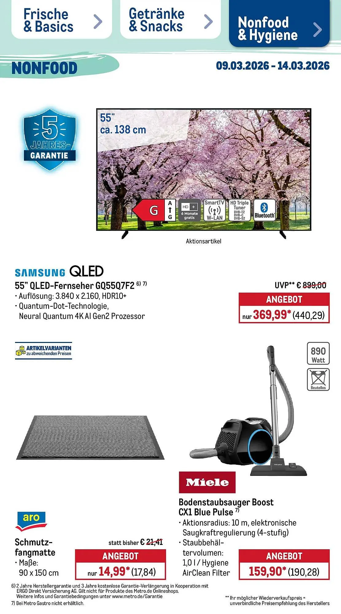 METRO Prospekt von 8. März bis 14. März 2026 - Prospekt seite 49