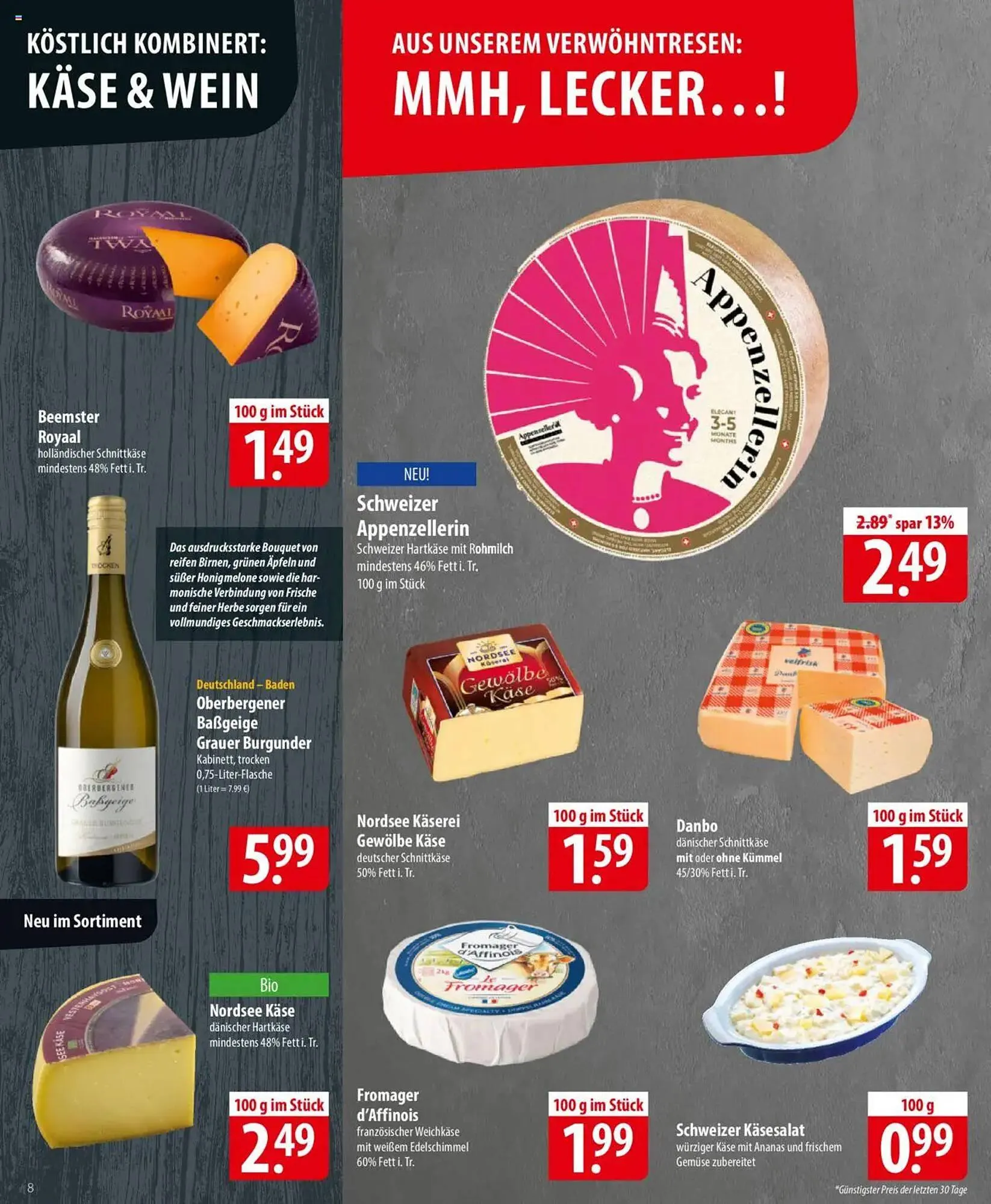 Famila Nord Ost Prospekt von 24. März bis 29. März 2025 - Prospekt seite 8