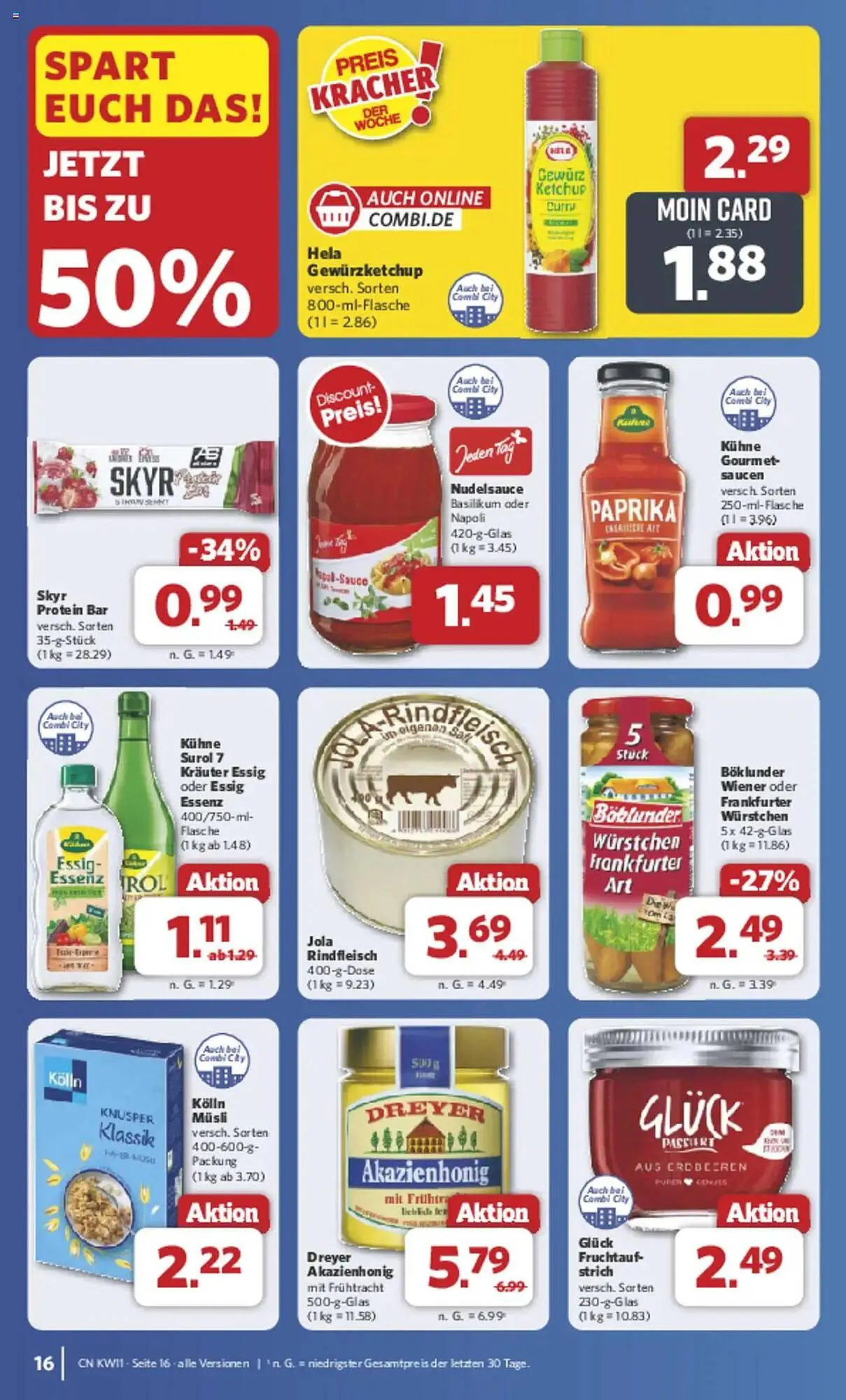 Combi Prospekt von 10. März bis 15. März 2025 - Prospekt seite 17